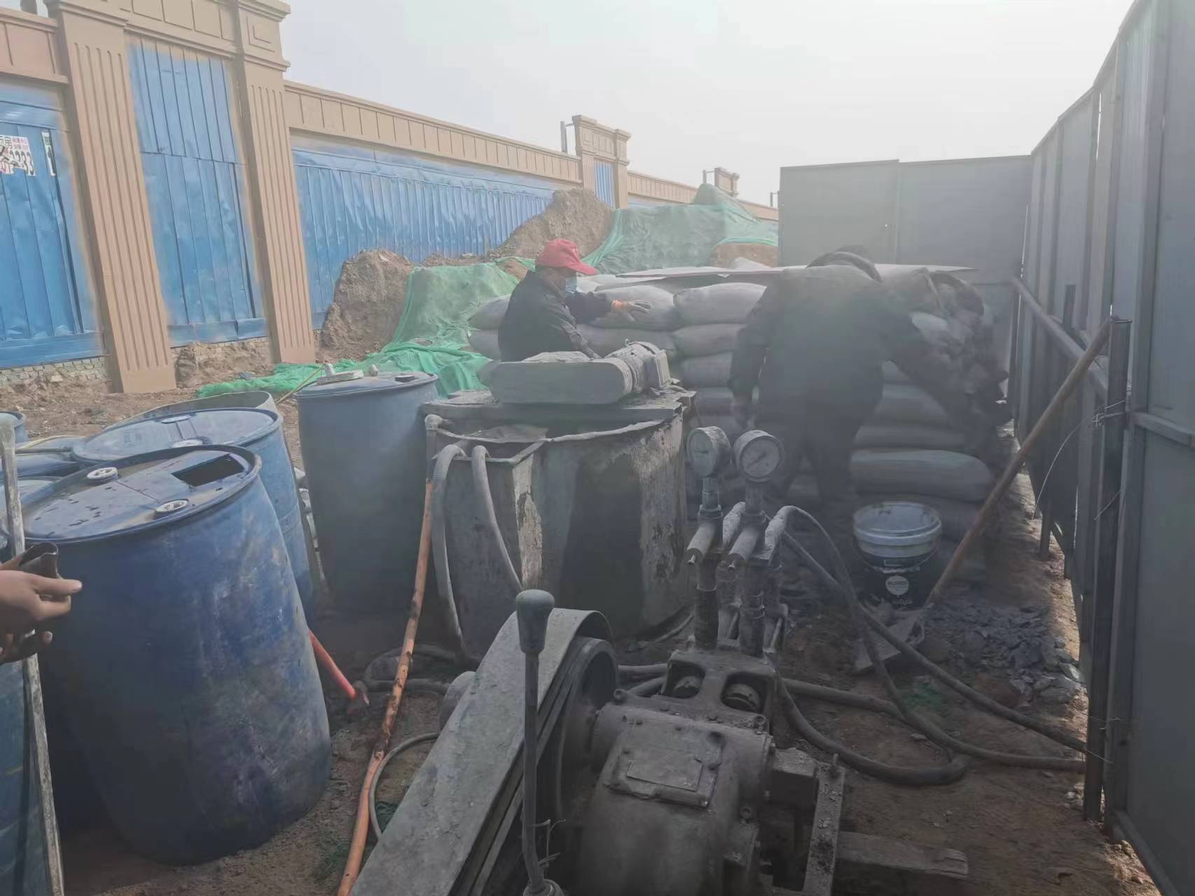 玄武地基沉降注浆加固